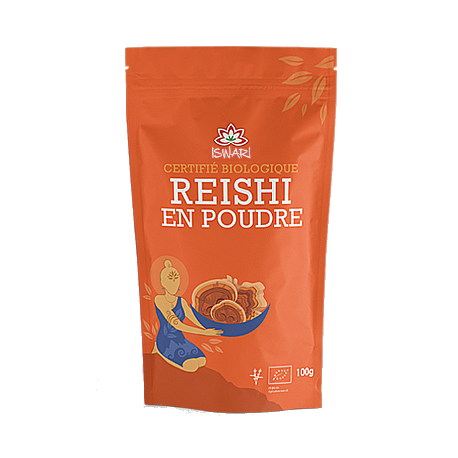 Poudre De Reishi Bio 100g - Vegan, Fabriqué En France