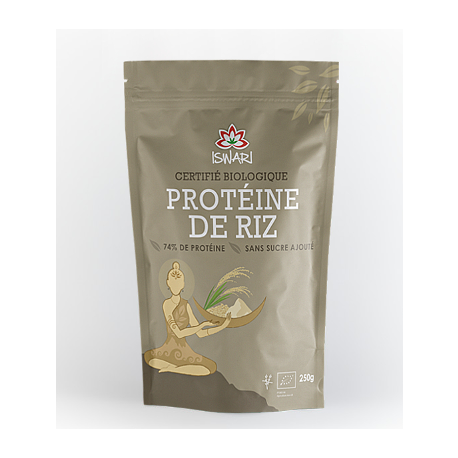 Un Monde Vegan vous propose : Protéines de riz 250g - bio