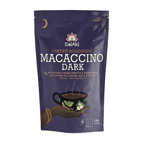 Végami vous propose : Macaccino dark 250g - bio