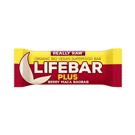 Végami vous propose : Lifebar + baie maca baobab 47g - bio
