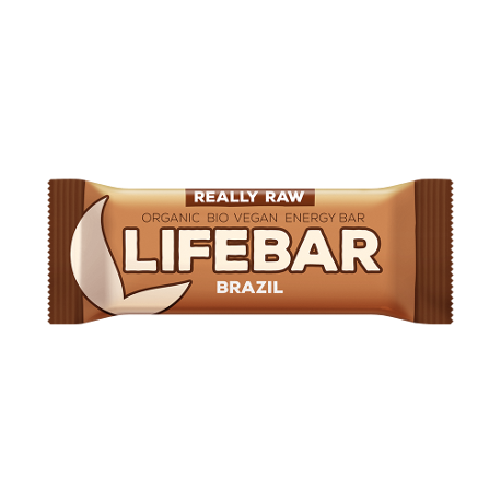 Un Monde Vegan vous propose : Lifebar noix du brésil 47g - bio