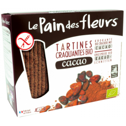 Un Monde Vegan vous propose : Tartines craquantes cacao 150g - bio