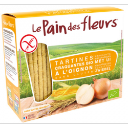 Un Monde Vegan vous propose : Tartines craquantes à l'oignon 150g - bio