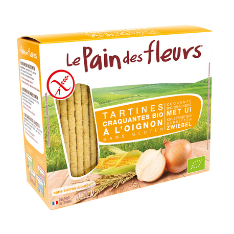 Végami vous propose : Tartines craquantes à l'oignon 150g - bio