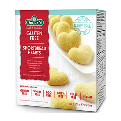 Végami vous propose : Biscuits coeurs sablés 150g