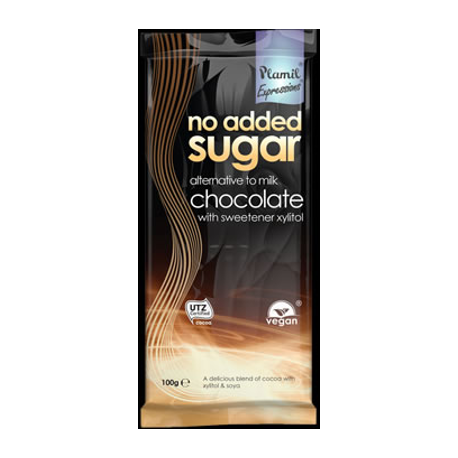 Végami vous propose : Chocolat nature sans sucre ajouté 100g