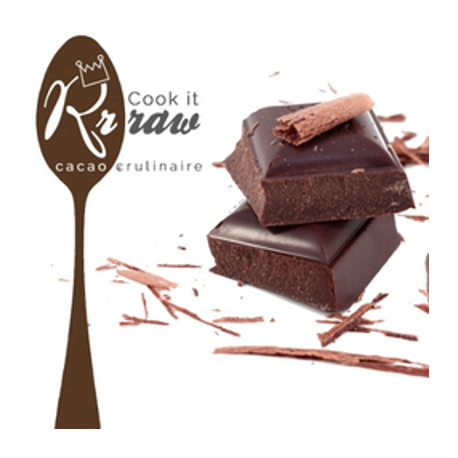 Végami vous propose : Pâte de cacao cru 100% 200g