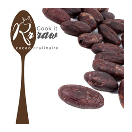Végami vous propose : Fèves de cacao cru 250g