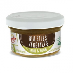 Végami vous propose : Rillettes fenouil badiane 90g - bio