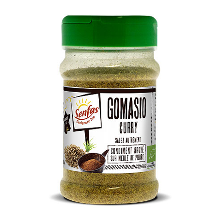 Un Monde Vegan vous propose : Gomasio curry 200g - bio
