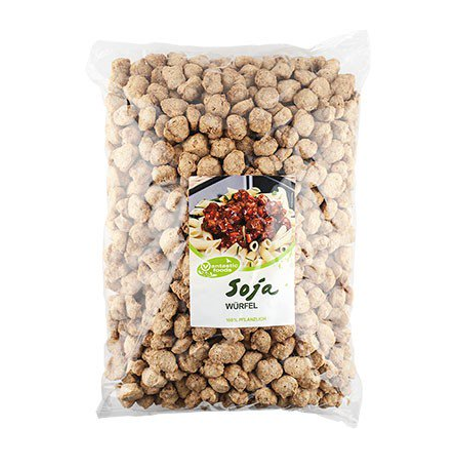 Végami vous propose : Protéines de soja wurfel 1,5kg
