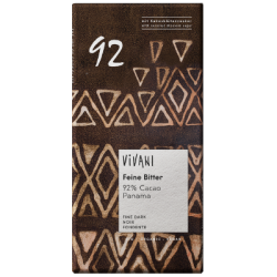 Un Monde Vegan vous propose : Chocolat noir 92% au sucre de coco 80g - bio