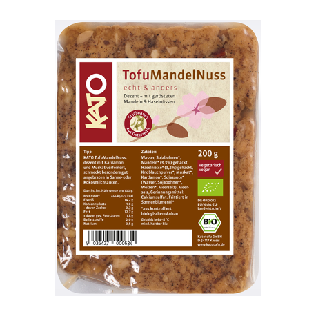 Végami vous propose : Tofu amande noisette 200g - bio