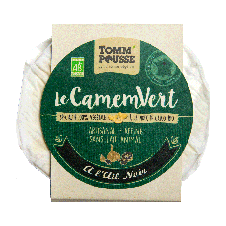 Végami vous propose : Le camemvert à l'ail noir 100g