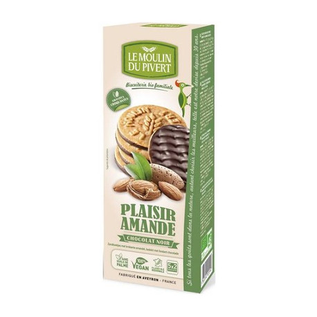Végami vous propose : Plaisir amande chocolat noir 130g - bio