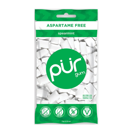Végami vous propose : Chewing gum menthe verte 77g