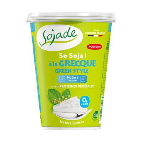 Végami vous propose : Sojade à la grecque nature 400g - bio