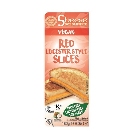 Végami vous propose : Tranches red leicester style 180g