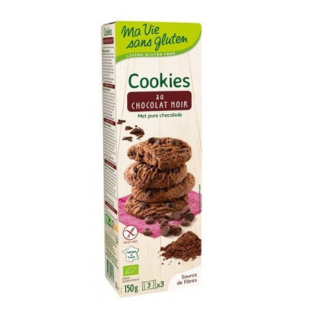 Végami vous propose : Cookies au chocolat noir 150g