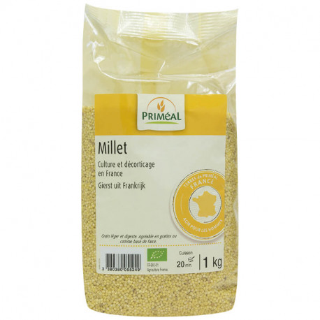 Végami vous propose : Millet décortiqué 1kg - bio