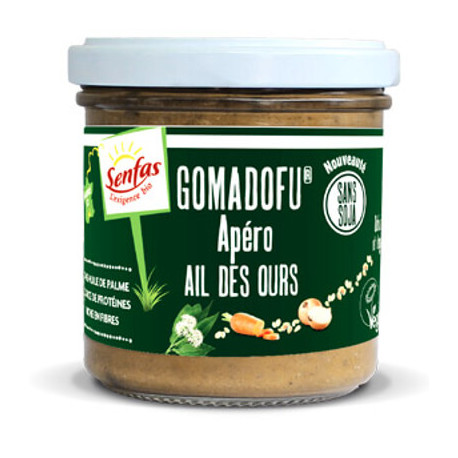 Un Monde Vegan vous propose : Gomadofu ail des ours 140g - bio
