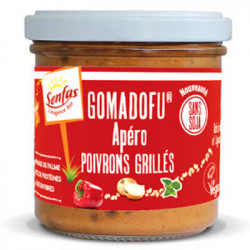 Un Monde Vegan vous propose : Gomadofu poivrons grillés 140g - bio