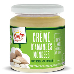 Un Monde Vegan vous propose : Crème d'amandes mondées 300g - bio