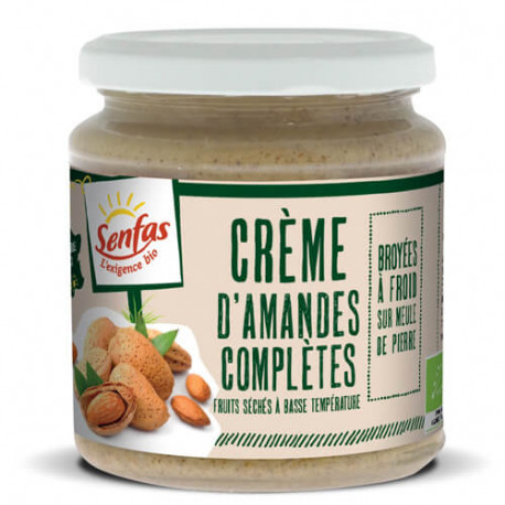 Un Monde Vegan vous propose : Crème d'amandes complètes 300g - bio