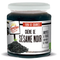 Un monde Vegan vous propose : Crème de sésame noir 300g - bio