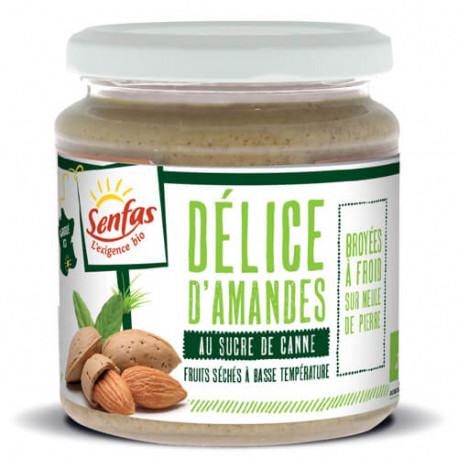Un Monde Vegan vous propose : Délice d'amandes 300g - bio