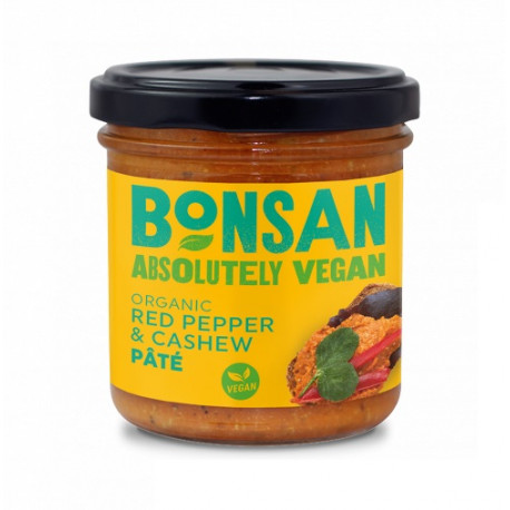 Végami vous propose : Pâté poivron rouge & noix de cajou 130g - bio