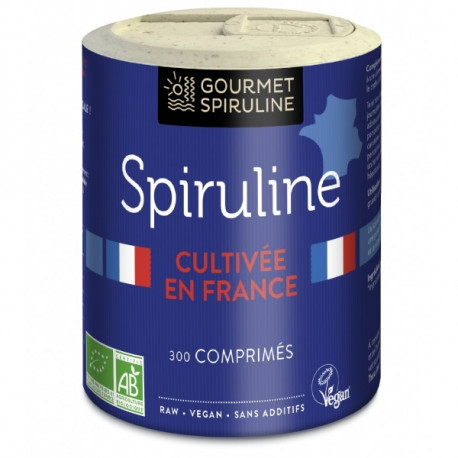 Végami vous propose : Spiruline crue en comprimé 150g - bio