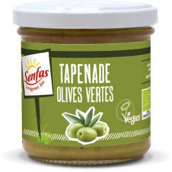 Un Monde Vegan vous propose : Tapenade olives vertes 135g - bio