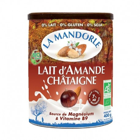Végami vous propose : Préparation lait d'amande châtaigne 400g