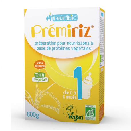 Végami vous propose : Prémibio 1ère âge 600g