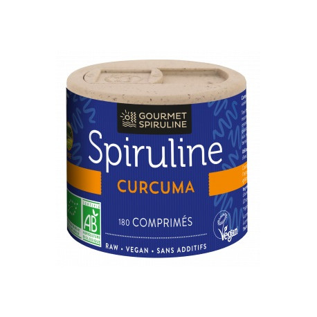 Végami vous propose : Spiruline et curcuma 90g - bio