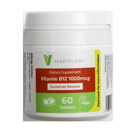 Un Monde Vegan vous propose : Vitamine b12 - 1000µg - (cyanocobalamine)