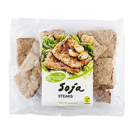 Protéines de soja steaks 200g