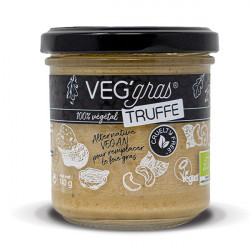 Un Monde Vegan vous propose : Veg'gras truffes 140g - bio