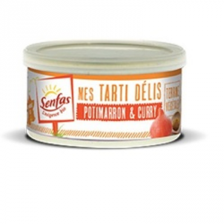 Un Monde vegan vous propose : Tarti delis potimarron et curry 125g - bio