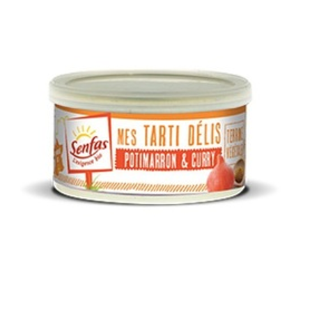 Un Monde vegan vous propose : Tarti delis potimarron et curry 125g - bio