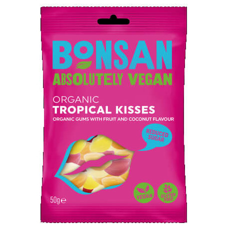 Bonbons tropical kisses 50g - Bonsan
