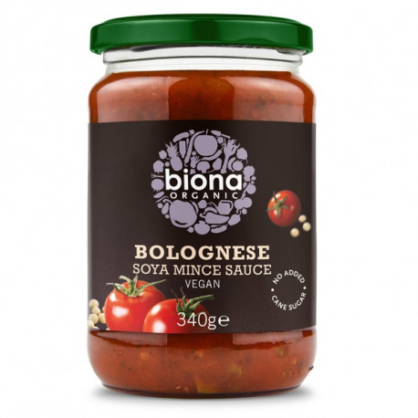 Végami vous propose : Sauce bolognaise protéines de soja 340g