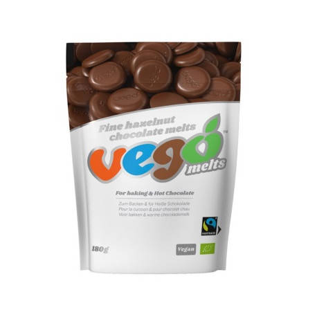 Végami vous propose : Boutons de chocolat vego 180g - bio