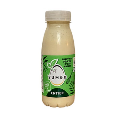 Végami vous propose : Yumgo entier - substitut de d’oeuf entier - 25cl