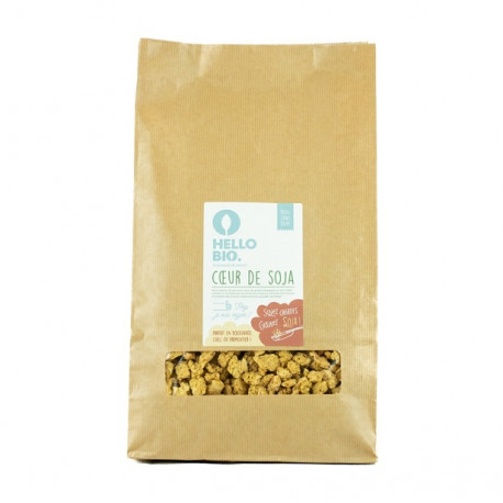 Un Monde Vegan vous propose : Coeur de soja 1 kg - bio