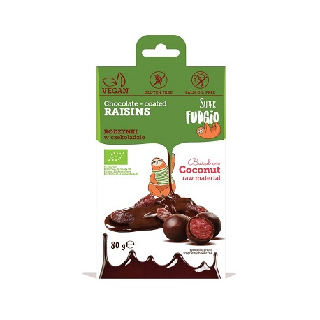 Raisins secs enrobées de chocolat 50g