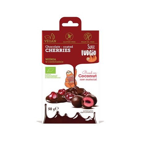 Végami vous propose : Cerises déshydratées enrobées chocolat 50g