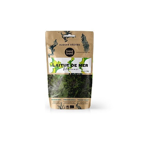 Un Monde Vegan vous propose : Laitue de mer en flocons 50g - bio