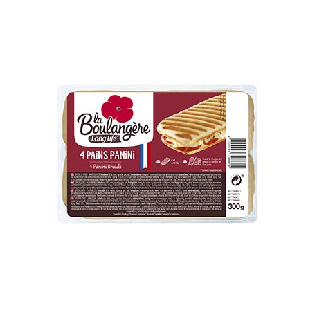 Végami vous propose : 4 pains panini 300g